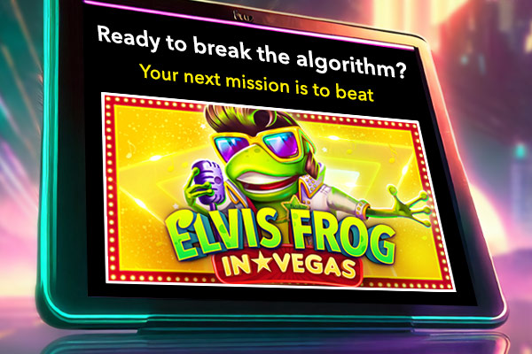 Elvis Frog in Vegas